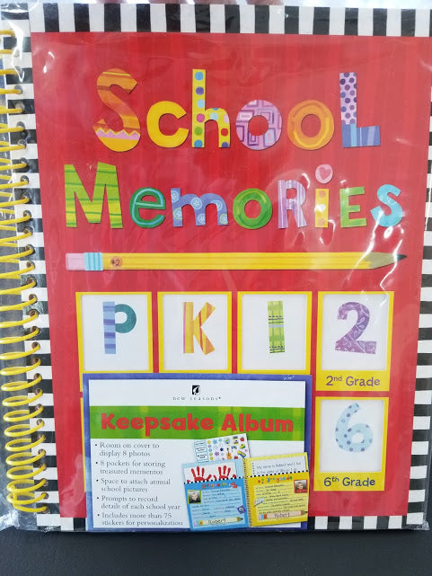 School Memories Keepsake Album