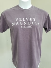 Load image into Gallery viewer, Velvet Magnolia Est. 2019 Logo Tee