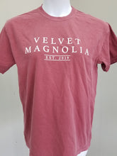 Load image into Gallery viewer, Velvet Magnolia Est. 2019 Logo Tee