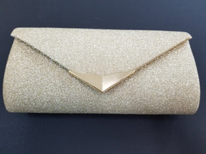 Metal Tip Evening Clutch Bag