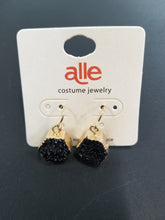 Load image into Gallery viewer, Shape Drop Druzy Stone Dangle Earrings