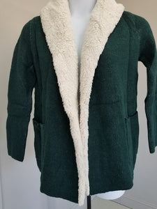 Green Sherpa Jacket