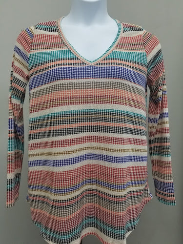 Multi-Color Stripe Top