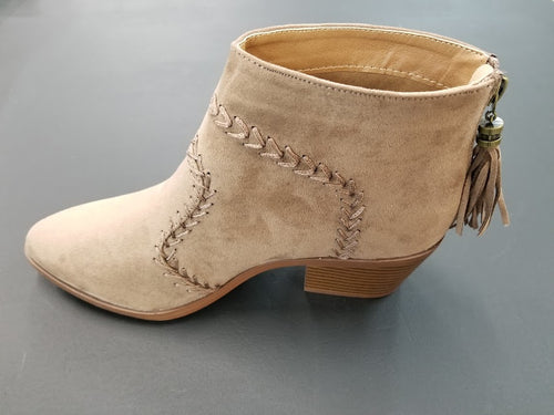 Stitched Bootie